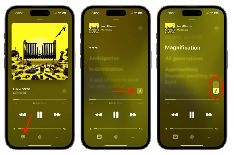 丹棱苹果服务网点分享iOS 16.2 全新功能：在 iPhone 或 iPad 上使用 Apple Music 唱歌 